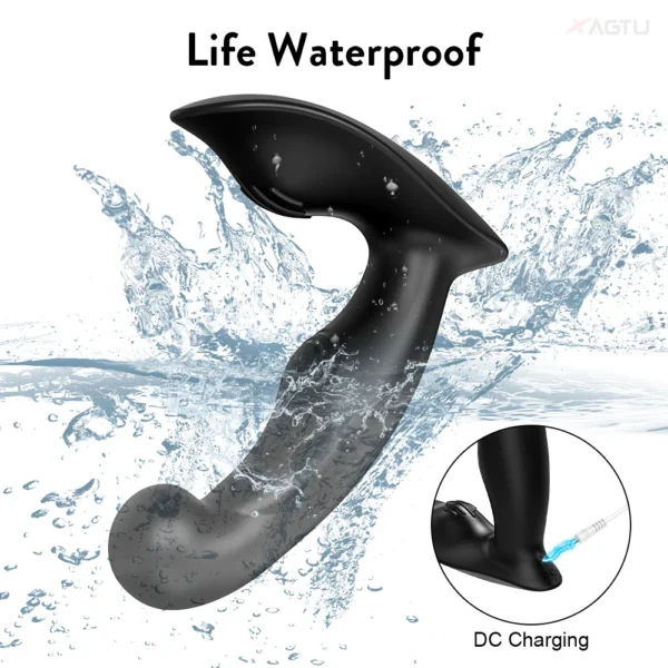 ​Masseur de Prostate Télécommandé Ohio DD02 – Plug Anal Télescopique en Silicone Médical pour Hommes – Image 4