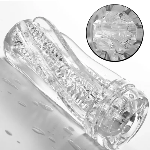 Prisme – Masturbateur Masculin Transparent – Image 4