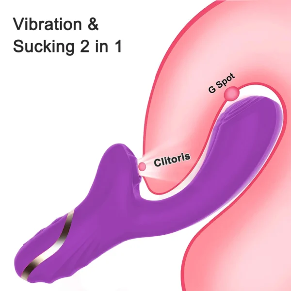 Vibromasseur double stimulation Élixir Sensuel – Clitoris & Point G – Image 3