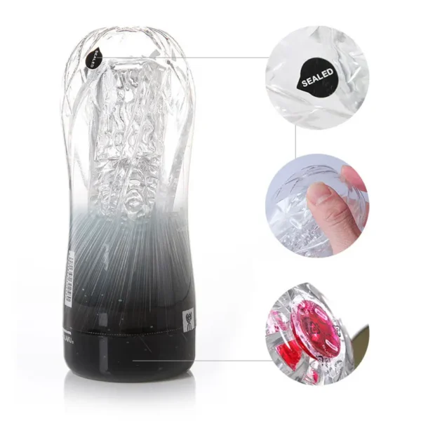 Prisme – Masturbateur Masculin Transparent – Image 5
