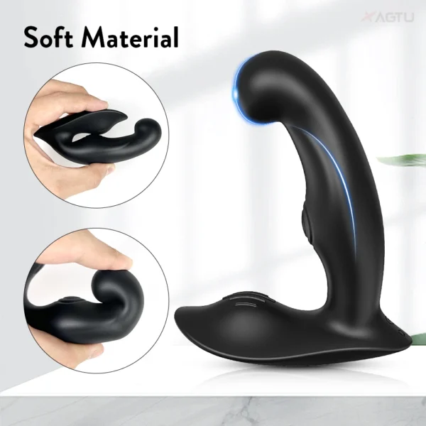 ​Masseur de Prostate Télécommandé Ohio DD02 – Plug Anal Télescopique en Silicone Médical pour Hommes – Image 5