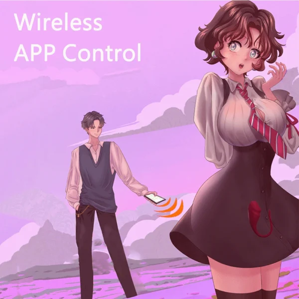 Vibromasseur connecté – Contrôle via App Love Spouse – Image 3