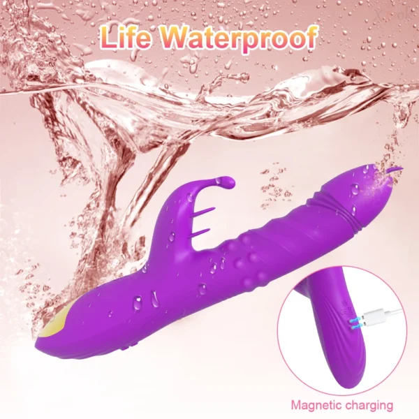 Envoûtante Fusion – Vibromasseur lapin triple stimulation femme – Image 6