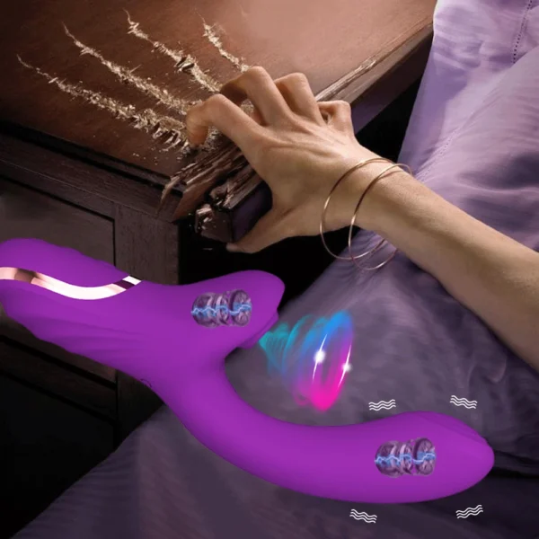 Vibromasseur double stimulation Élixir Sensuel – Clitoris & Point G – Image 6